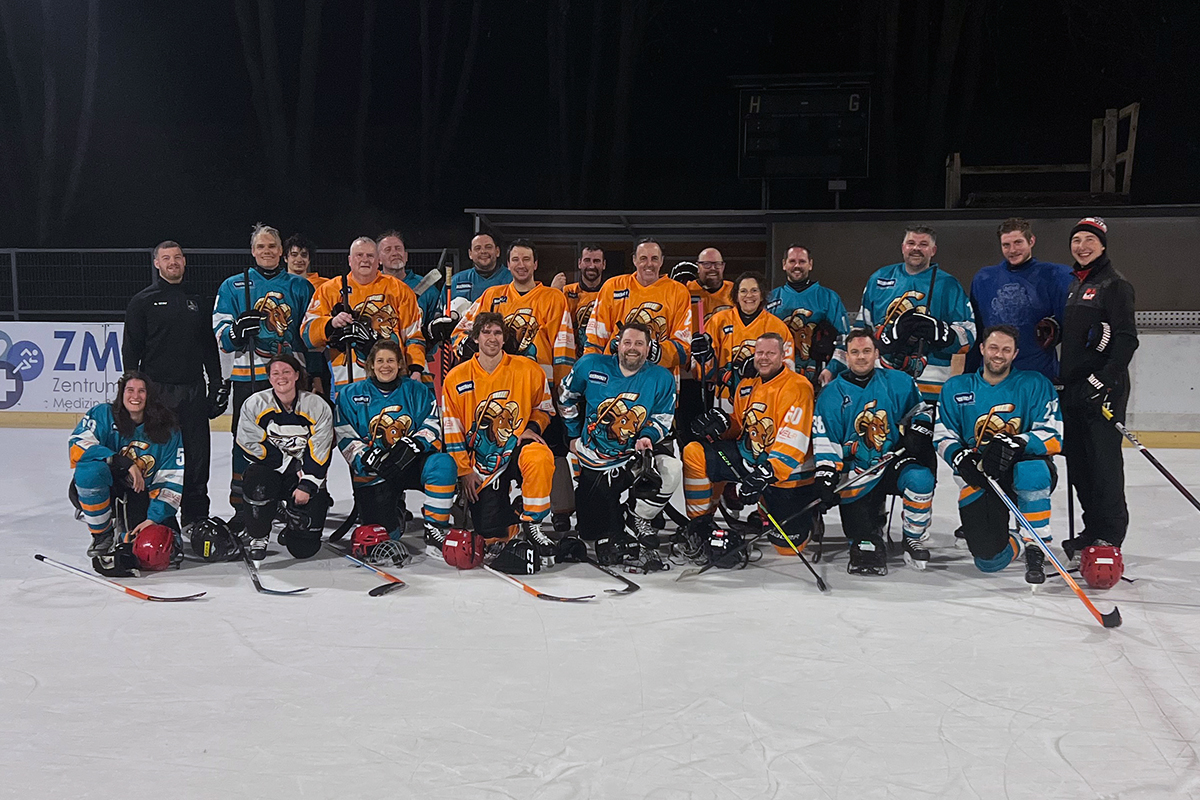 Gruppenbild NiceHockey Session am 8.12.2025