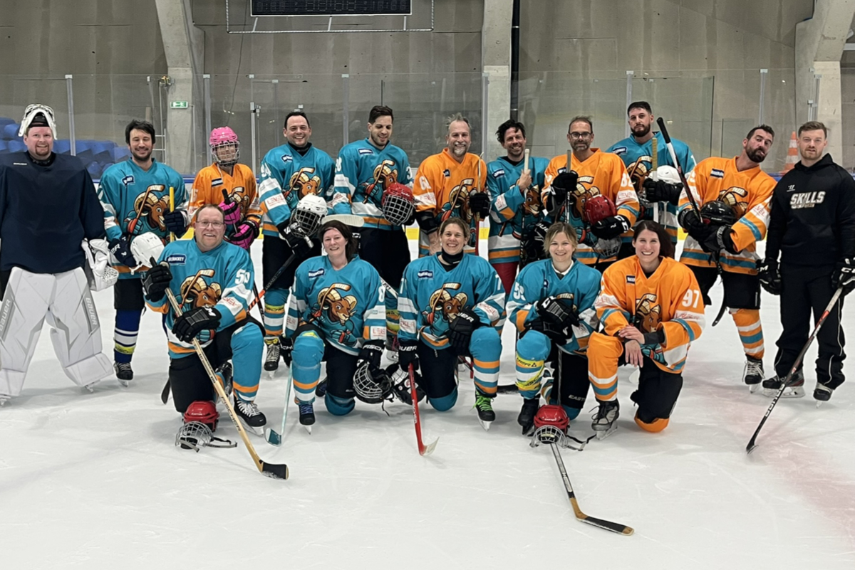 Gruppenbild NiceHockey Session am 19.4.2026